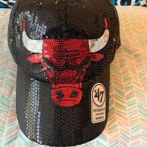 Chicago Bulls Sequined Cap